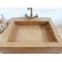 12x50x55cm Gizli Gider Doğal Taş Banyo Lavabo Modelleri -DT1456